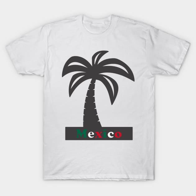 Palm Tree (Mexico Vacation), v4 T-Shirt by VelvetRoom